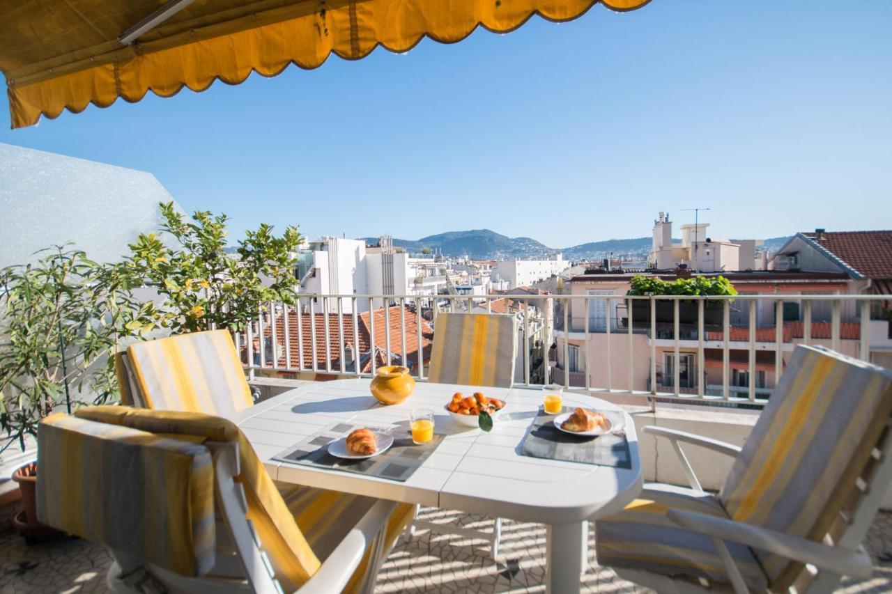Appt A 150M De La Mer Apartment Nice Bagian luar foto