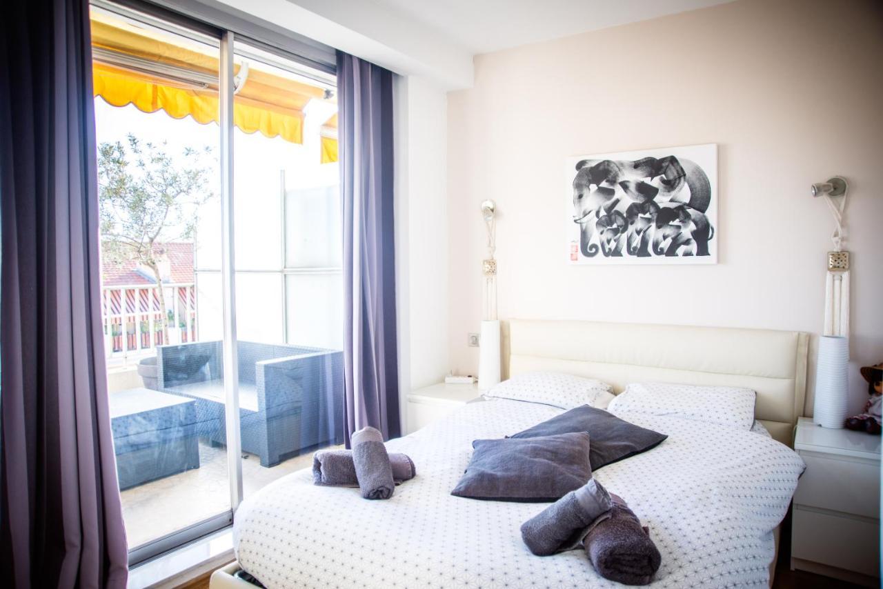 Appt A 150M De La Mer Apartment Nice Bagian luar foto