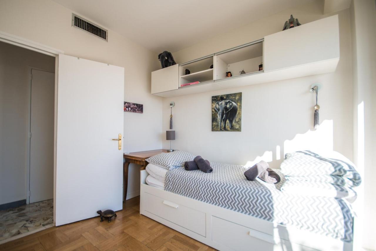 Appt A 150M De La Mer Apartment Nice Bagian luar foto