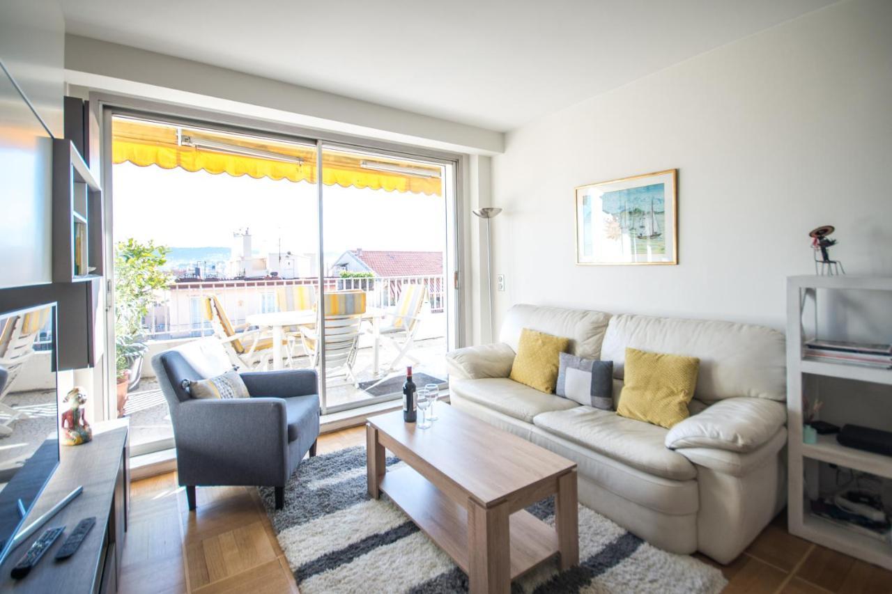 Appt A 150M De La Mer Apartment Nice Bagian luar foto