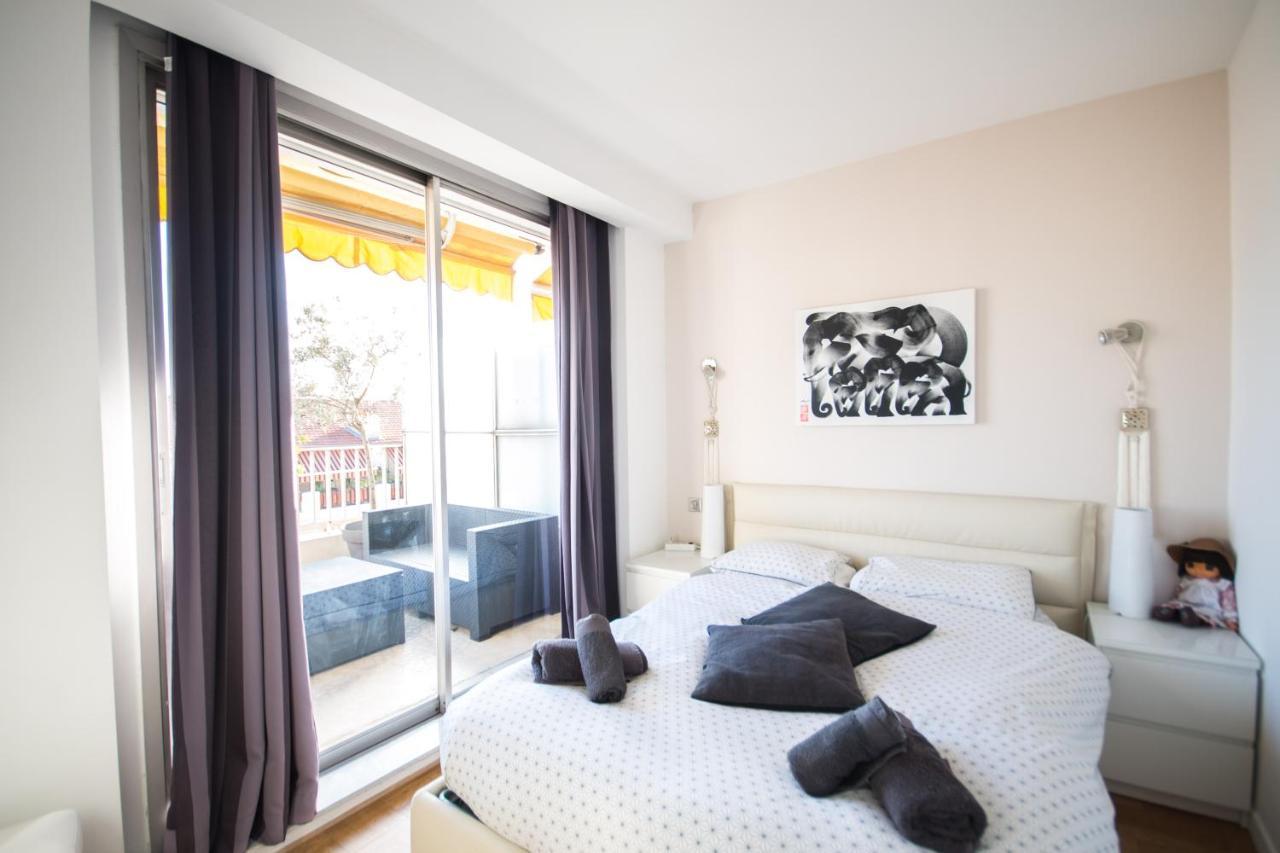 Appt A 150M De La Mer Apartment Nice Bagian luar foto